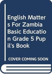 Tapa de English Matters For Zambia Basic Education Grade 5 Pupil's Book