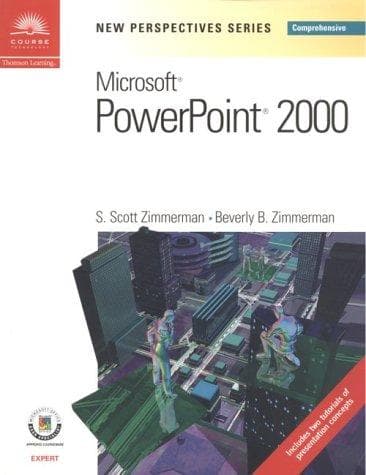 Tapa de New perspectives on Microsoft PowerPoint 2000