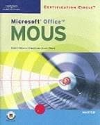 Tapa de Certification circle MOUS : Microsoft Office XP