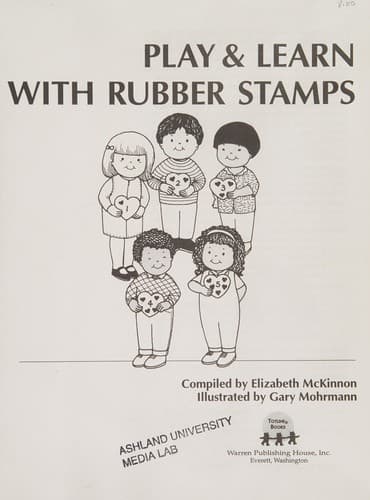Tapa de Play & learn with rubber stamps