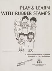 Tapa de Play & learn with rubber stamps
