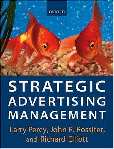Tapa de Strategic advertising management