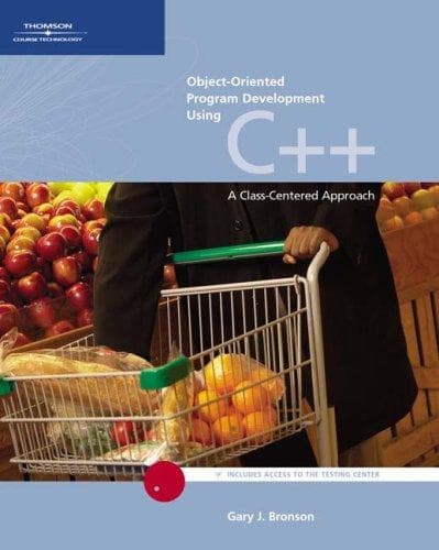 Tapa de Object-Oriented Program Development Using C++