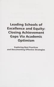 Tapa de Leading schools of excellence and equity