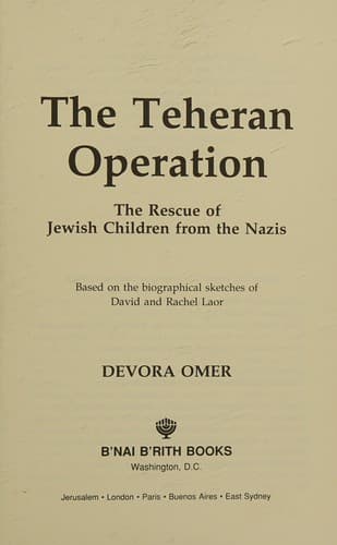 Tapa de The Teheran operation