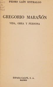 Tapa de Gregorio Marañón