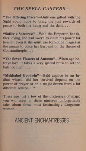 Tapa de Ancient Enchantresses (Daw Book Collectors, No. 997)