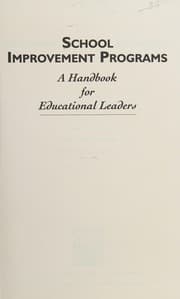 Tapa de School improvement programs
