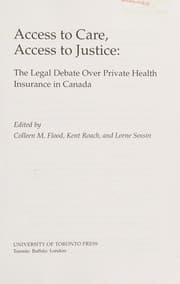 Tapa de Access to care, access to justice