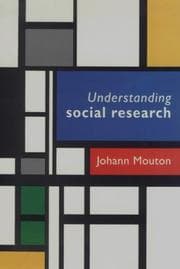 Tapa de Understanding social research