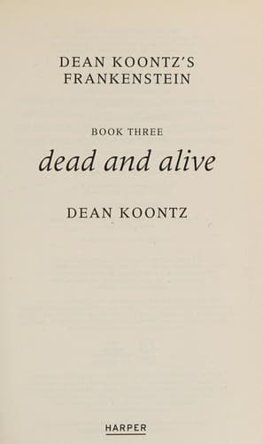 Tapa de Dead and Alive