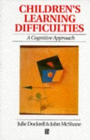Tapa de Children's learning difficulties