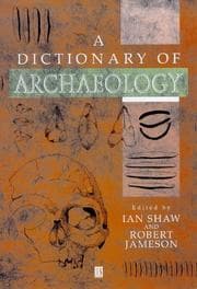Tapa de A dictionary of archaeology