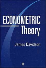 Tapa de Econometric Theory