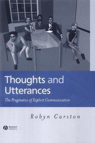 Tapa de Thoughts and utterances