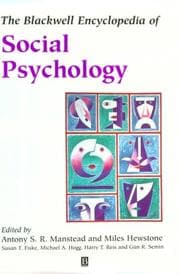 Tapa de The Blackwell encyclopedia of social psychology