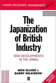 Tapa de The Japanization of British industry