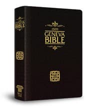Tapa de 1599 Geneva Bible