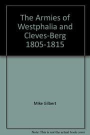 Tapa de The Armies of Westphalia and Cleves-Berg, 1805-1815