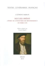 Tapa de Recueil inédit offert au connétable de Montmorency en mars 1538