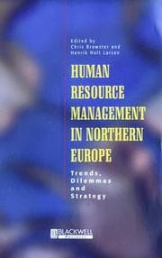 Tapa de Human Resource Management in Northern Europe
