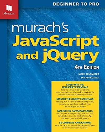 Tapa de Murach's JavaScript and JQuery (4th Edition)