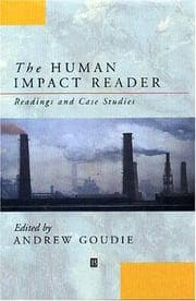 Tapa de The human impact reader