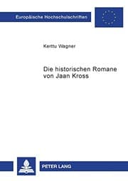 Tapa de Historischen Romane Von Jaan Kross