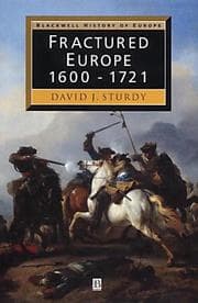 Tapa de Fractured Europe, 1600-1721