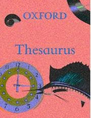 Tapa de Oxford Junior Illustrated Thesaurus
