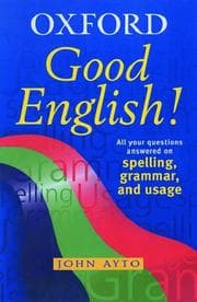 Tapa de Good English!