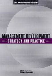 Tapa de Management development