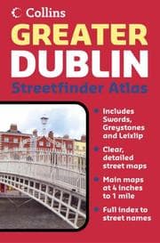 Tapa de Greater Dublin Streetfinder Atlas