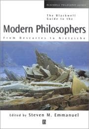 Tapa de The Blackwell guide to the modern philosophers