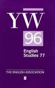 Tapa de Year's Work in English Studies 1996