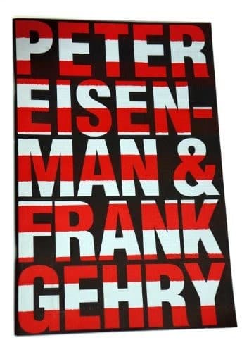 Tapa de Peter Eisenman & Frank Gehry