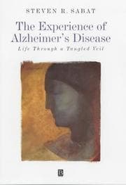 Tapa de The Experience of Alzheimer's Disease