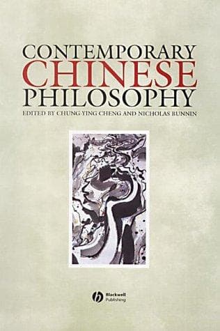 Tapa de Contemporary Chinese Philosophy