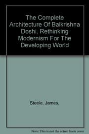 Tapa de The complete architecture of Balkrishna Doshi