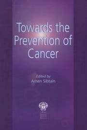 Tapa de Towards the prevention of cancer