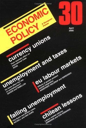 Tapa de Economic Policy 30