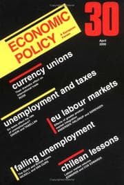 Tapa de Economic Policy 30