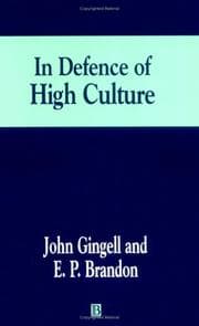 Tapa de In defence of high culture