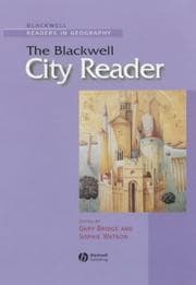 Tapa de The Blackwell City Reader