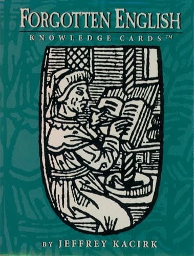 Tapa de Forgotten English, Volume I Knowledge Cards