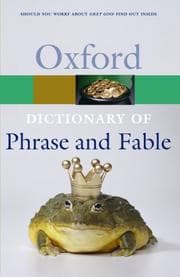 Tapa de Oxford Dictionary of Phrase and Fable