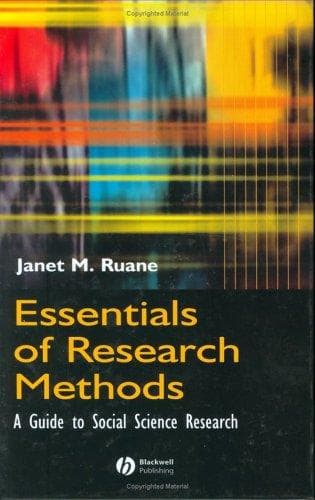 Tapa de Essentials of Research Methods