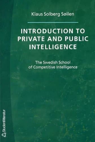 Tapa de Introduction to private and public intelligence