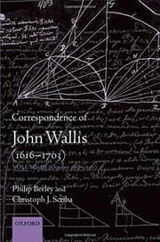 Tapa de Correspondence of John Wallis, 1616-1703