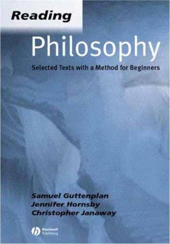 Tapa de Reading philosophy